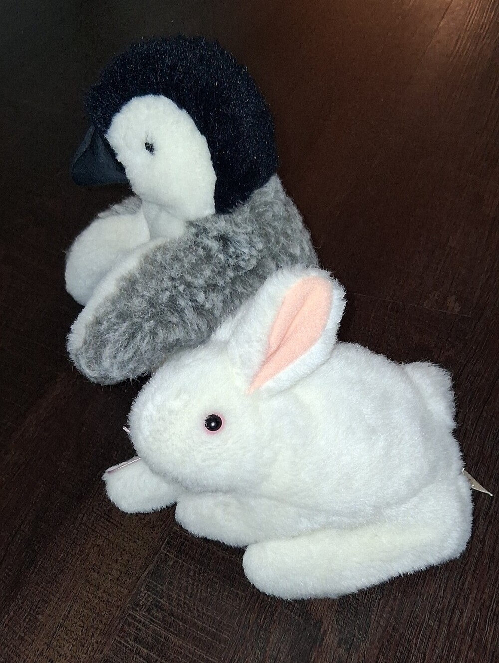 Folkmanis Puppets Set Of 2 Bunny & Penguin